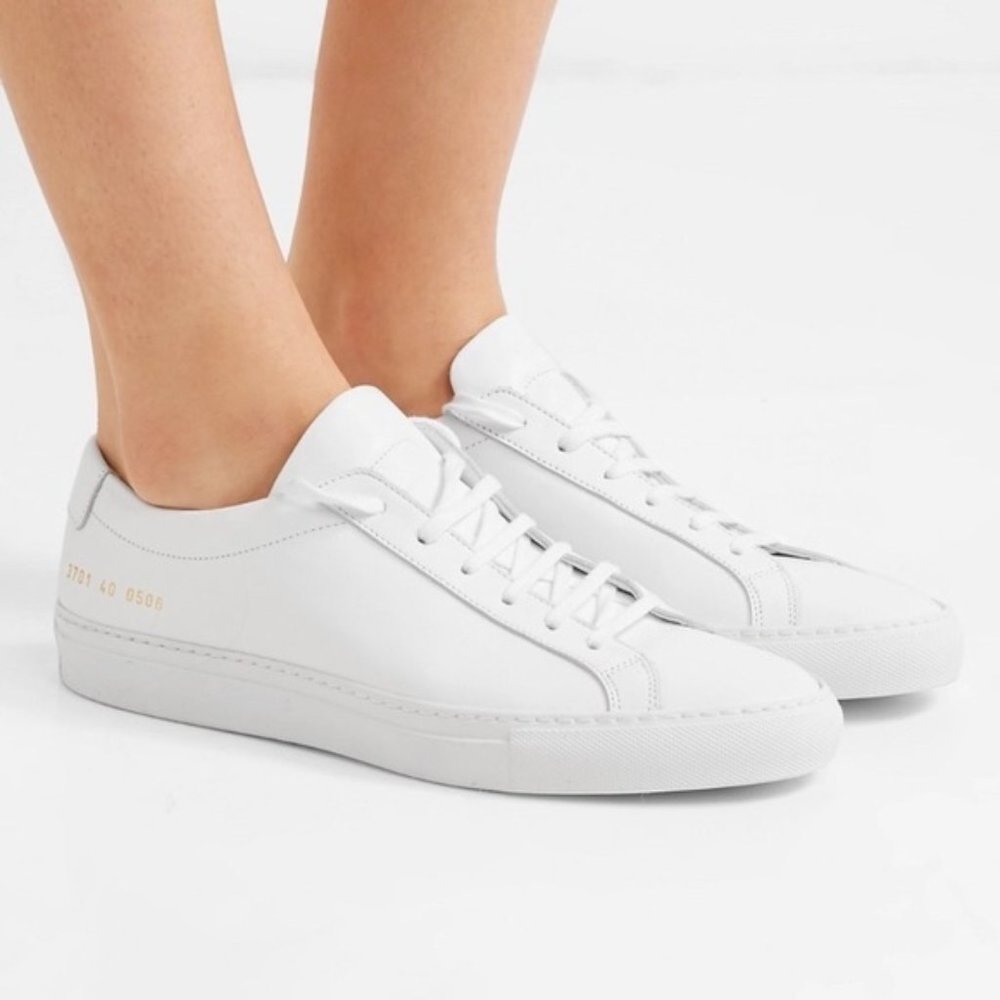Like New Common Projects Achilles White Sz 38 (8)